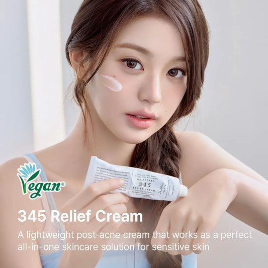 [Dr.Althea Official] 345 Relief Cream - Daily Face Moisturizer, Blemish Relief Care, Soothing Recovery, Vegan Korean Skincare